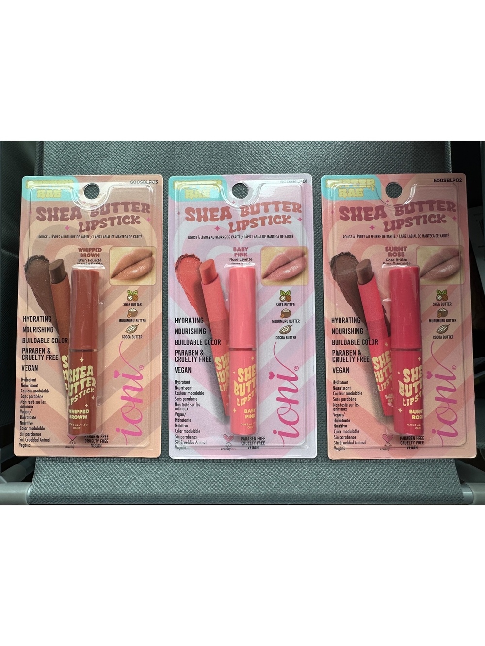 New Release Ioni Butter Bae Shea Butter Lipstick Bundle 3 Shades